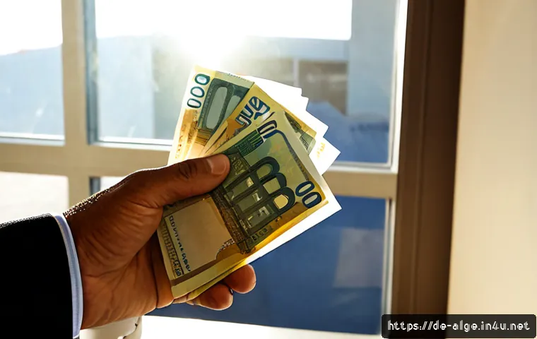 Home 17 알제리 부패 문제 - Photorealistic editorial scene symbolizing public-sector corruption in Algeria, a sealed plain brown...